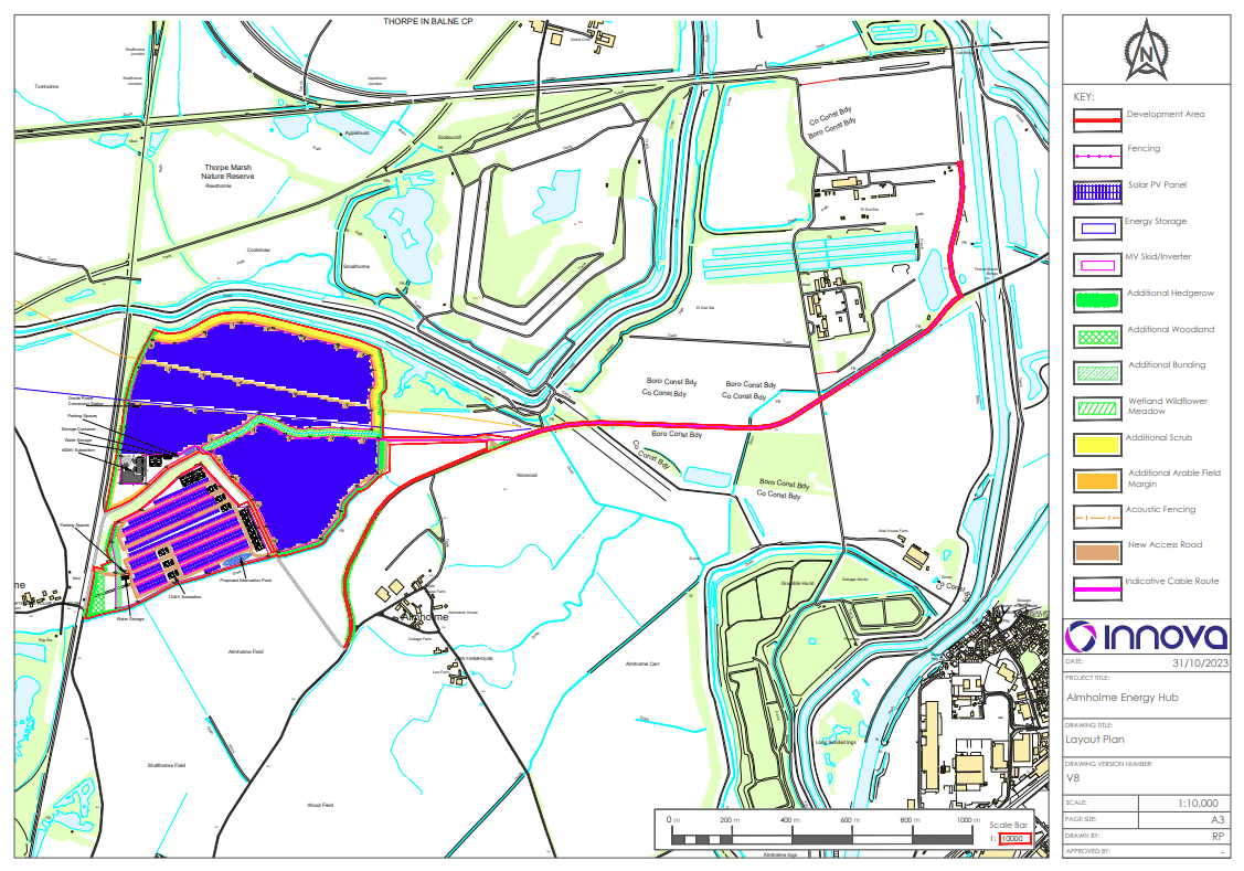 Almholme-Energy-Hub-Site-Layout