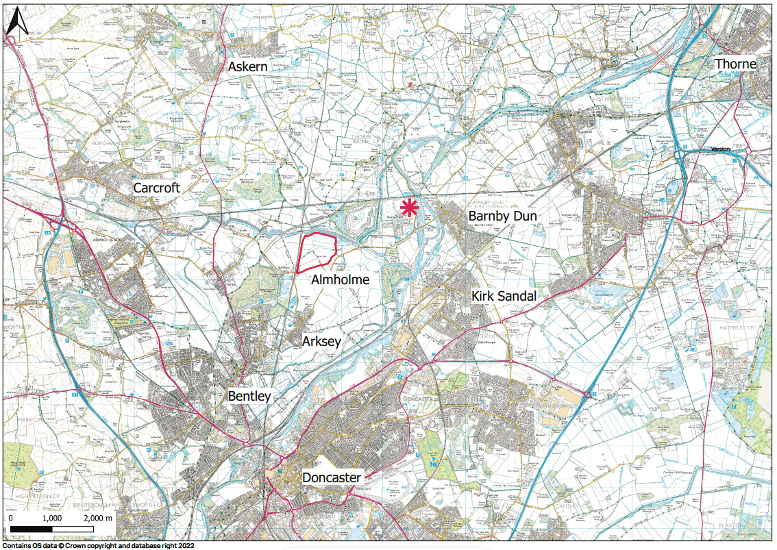 Almholme-Energy-Hub-Site-Location