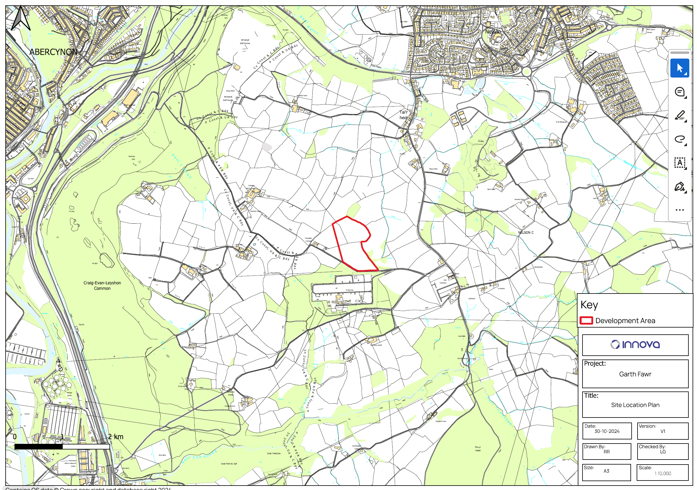 Garth-Fawr-Site-Location-Plan